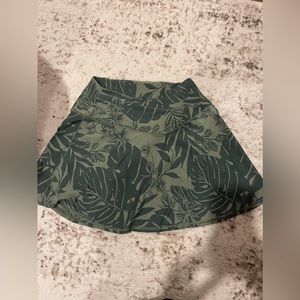Skirt with shorts built in
